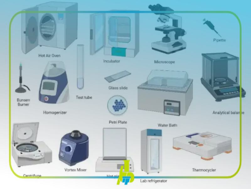 لیست تجهیزات آزمایشگاهی