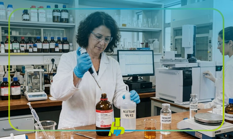 تشخیص مواد شیمیایی آزمایشگاهی اصل از تقلبی؛ راهنمای کامل خرید