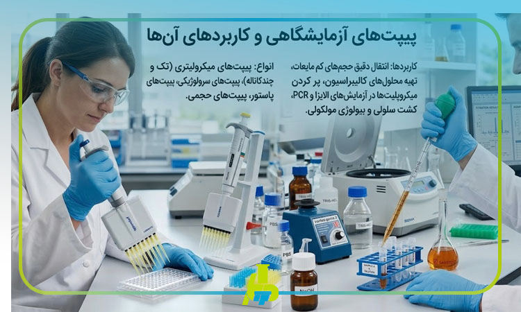 پیپت آزمایشگاهی چیست و چه کاربردی دارد ؟